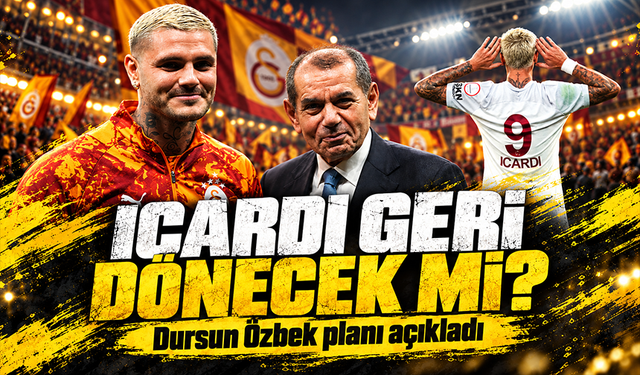 Galatasaray'a dönmek isteyen Icadi'ye net cevap: Başkan Dursun Özbek planı açıkladı