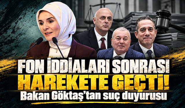 Bakan Göktaş: "Ümit Özlale, Cemal Enginyurt ve Ali Mahir Başarır hakkında suç duyurusunda bulundum"