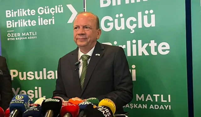 BTSO'da yeni başkan Özer Matlı