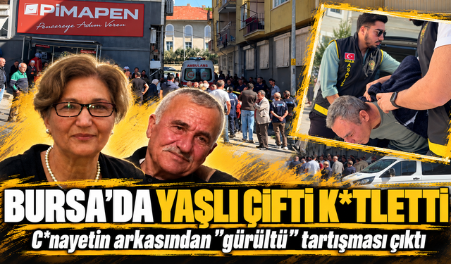 Bursa Gemlik'te gürültü c*nayeti... Yaşlı çifti öldürdüğü öne sürülen komşu adliyeye sevk edildi
