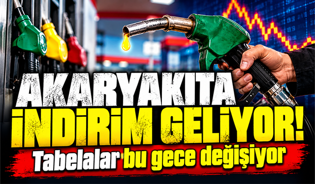 Motorin fiyatlarında indirim bekleniyor!