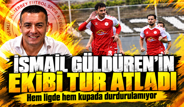 İsmail Güldüren’in ekibi tur atladı | Hem ligde hem kupada durdurulamıyor