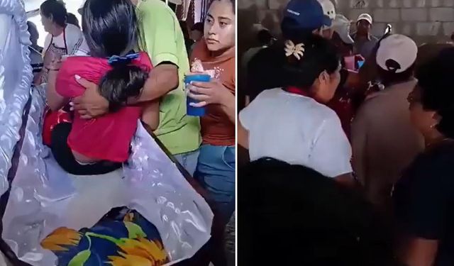 Cenazede akılalmaz olay! Bir anda tabuttan çıkıp bakın ne istedi