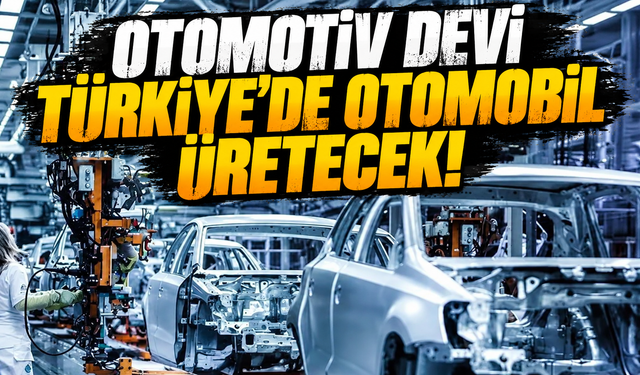 Alman otomotiv devi Volkswagen Türkiye’de otomobil üretecek!