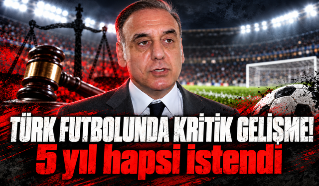Eski TFF Başkan Vekili Lütfi Arıboğan hakkında 5 yıla kadar hapis talebi