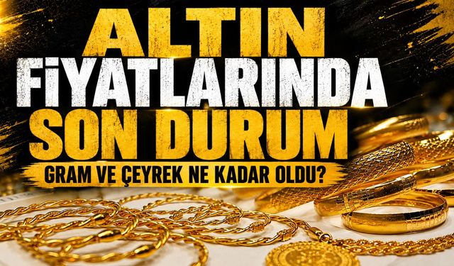 23 Ekim Bursa'da altın fiyatları ne durumda?