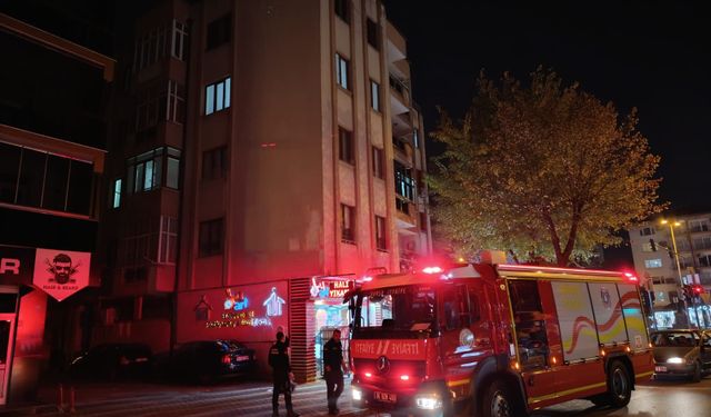 İnegöl’de kebapçı bacasında yangın!