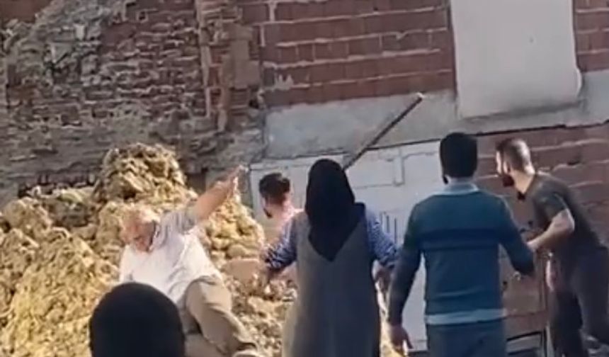 Sapanlı, sopalı kavga kamerada: 7 yaralı
