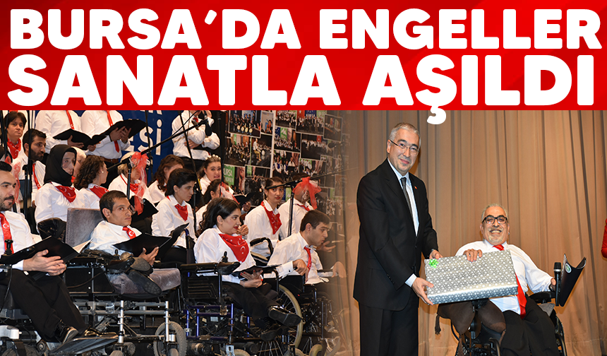 Bursa'da engeller aşılıyor