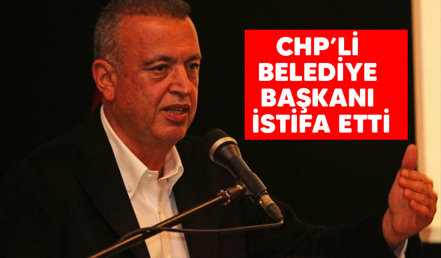 CHP'li Belediye Başkanı Battal İlgezdi istifa etti