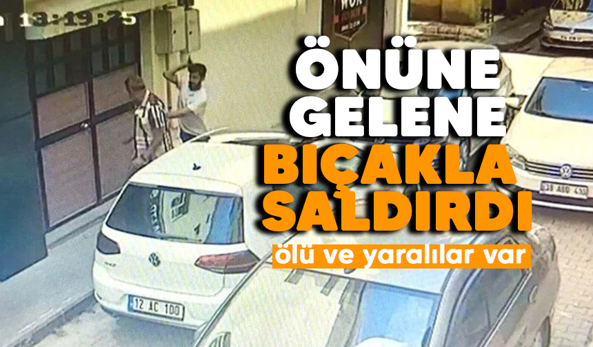 Bıçaklı saldırgan dehşeti: 2 ölü 7 yaralı