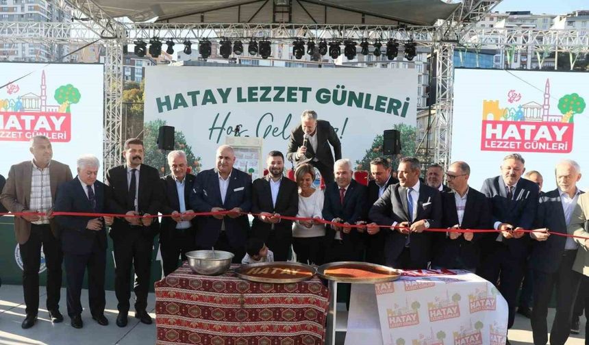 Hataylılar, Kağıthane Belediyesi tarafından düzenlenen ‘Hatay Tanıtım Günlerinde’ buluştu