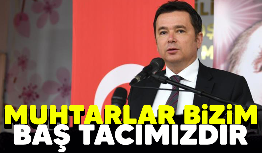 Başkan Aydın muhtarların gününü kutladı