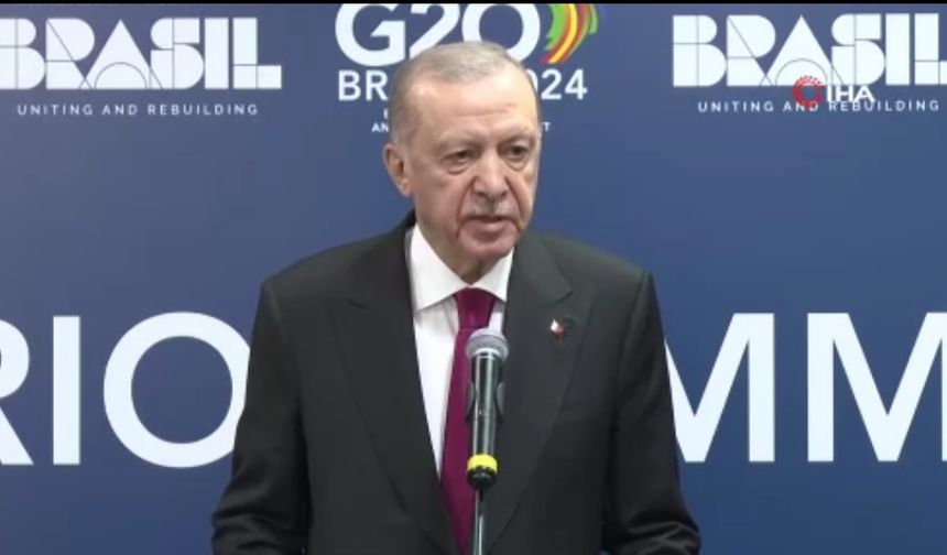 Cumhurbaşkanı Erdoğan: “BM Güvenlik Konseyi iflas etti”