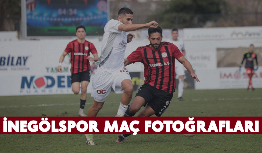 İnegölspor- Karaköprü Belediyespor maç fotoğrafları