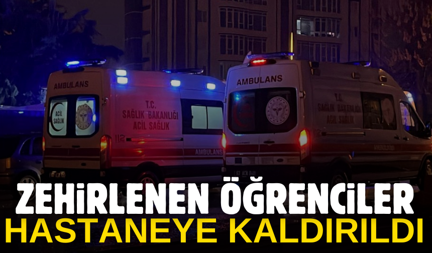 33 Öğrenci Tavuktan Zehirlendi