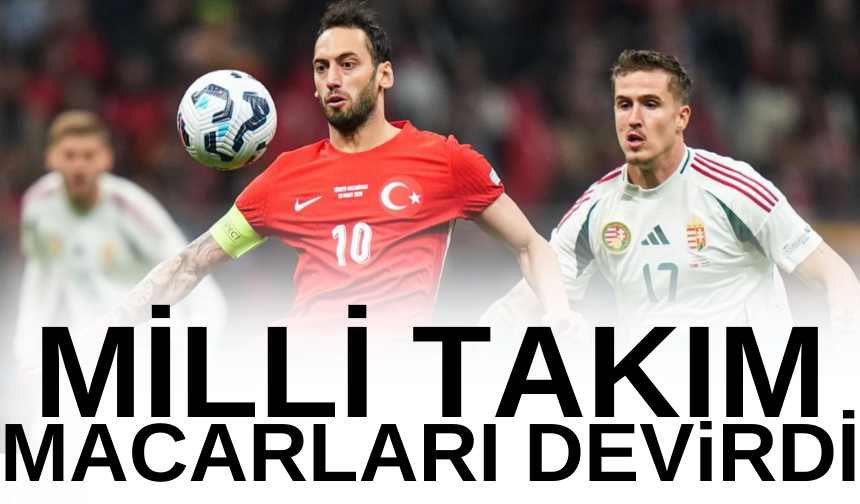 Milli takım macarları devirdi