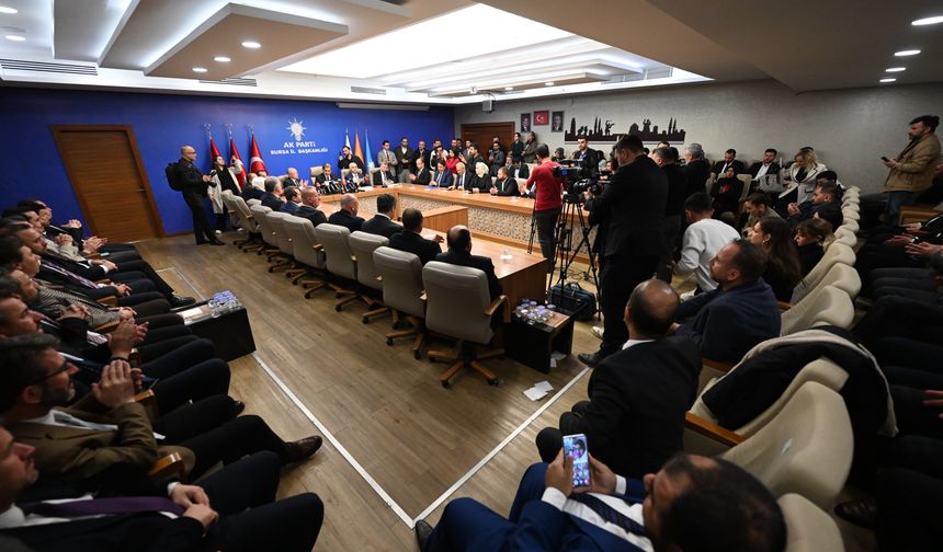 AK Parti Genel Başkan Yardımcısı Mustafa Demir Bursa'da