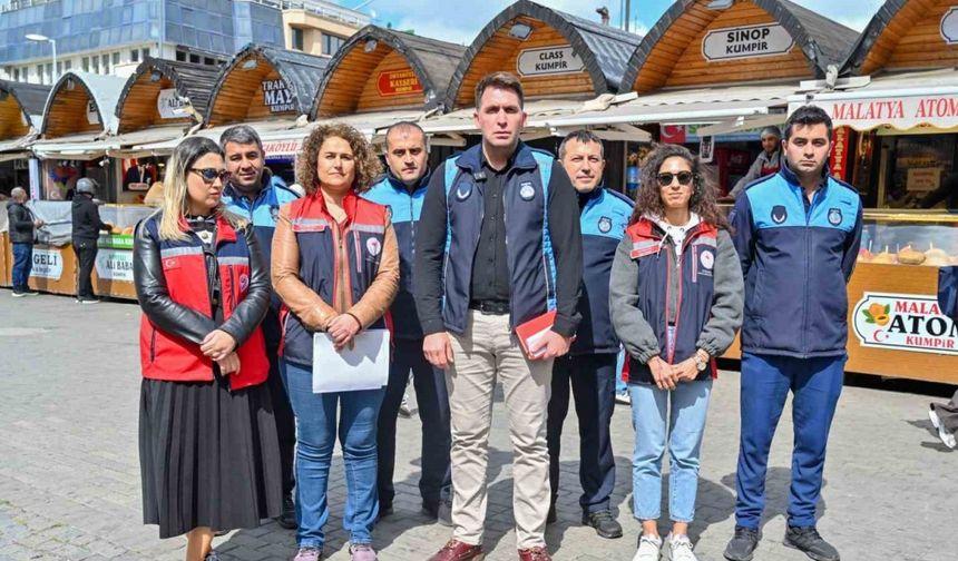Beşiktaş’ta kumpir satan 4 işletme kapatıldı