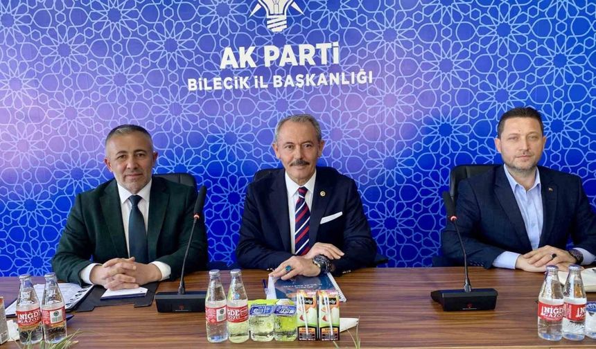 Bilecik’te AK Parti’nin kararlılık ve dayanışma toplantısı