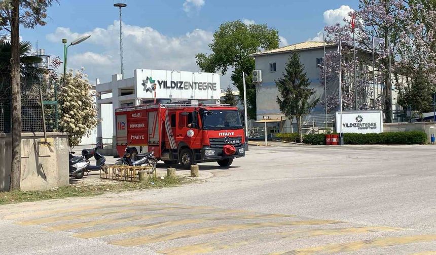 Fabrikada çıkan yangın itfaiye ekiplerini harekete geçirdi