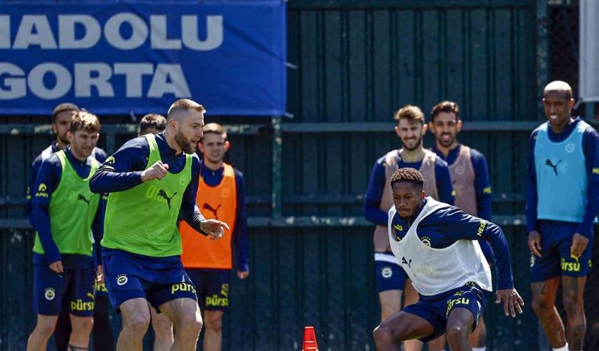 Fenerbahçe, Beşiktaş maçının hazırlıklarını sürdürdü