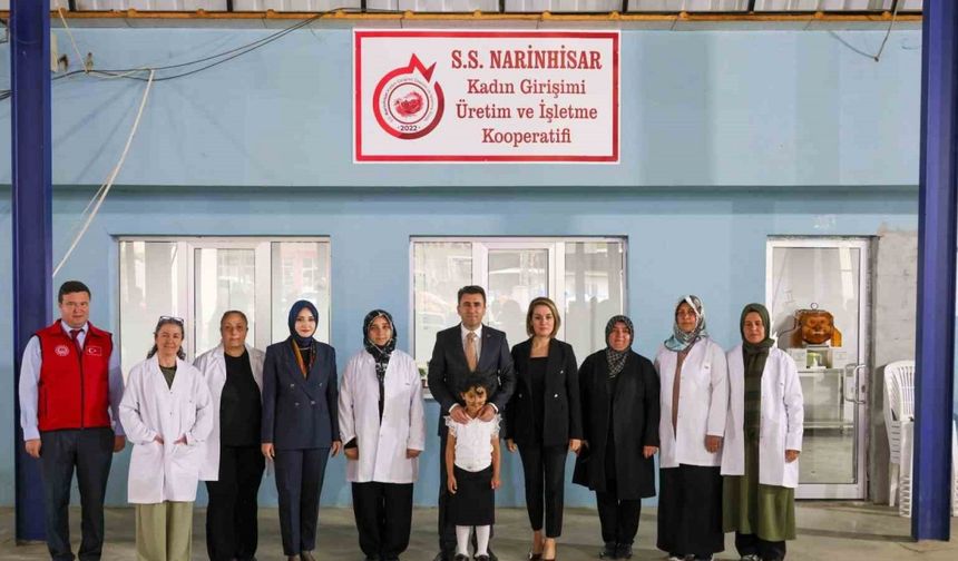 Narinhisar Kadın Kooperatifi’ne destek ziyareti