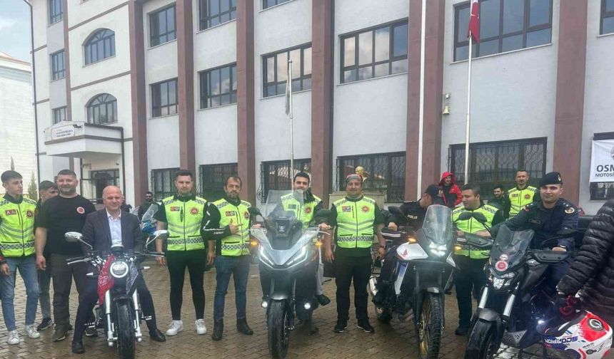 Osmaneli’de motosiklet sürücülerine eğitim verildi