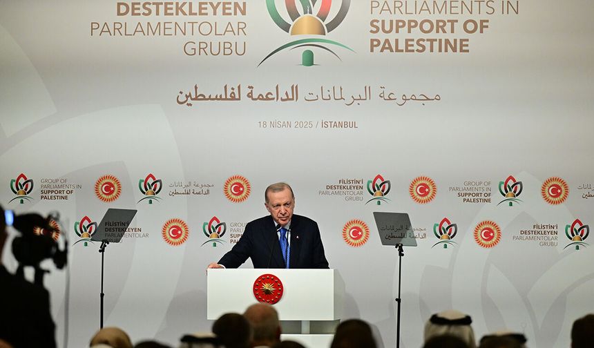 Cumhurbaşkanı Erdoğan'dan Filistin açıklaması: İslam dünyası da bekleneni yerine getiremedi