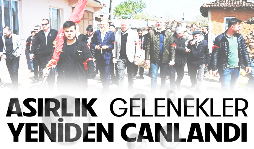Bursa'da  asırlık düğün gelenekleri yeniden canlandı