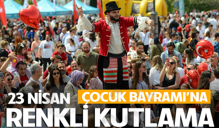 Bursa Nilüfer’de 23 Nisan Çocuk Bayramı’na renkli kutlama