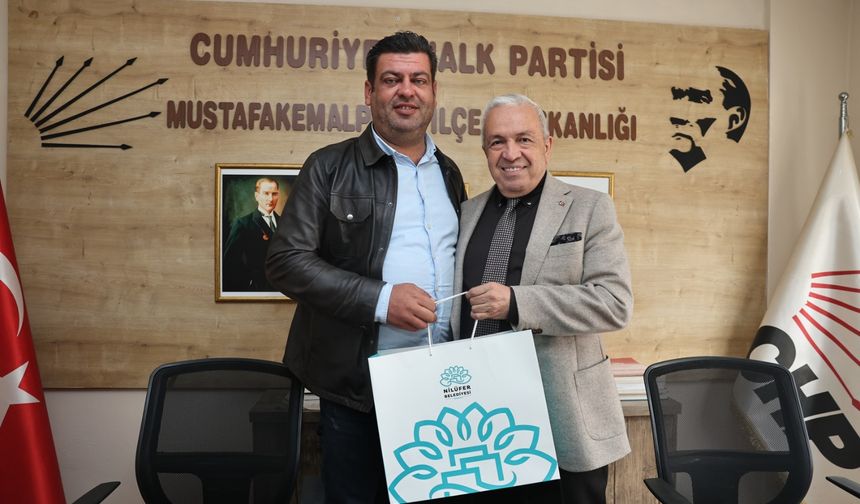 Başkan Şadi Özdemir’den iş birliği ziyaretleri