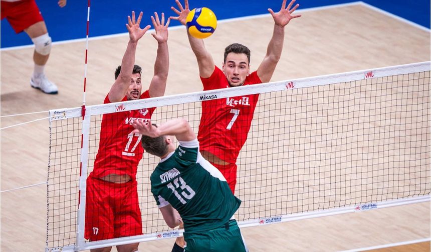 2025 Voleybol Milletler Ligi: Türkiye: 0 - Polonya: 3