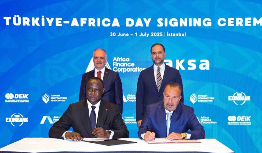 Afrika’ya 150 milyon dolarlık yatırım için imzalar atıldı