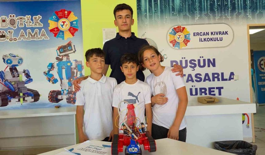 ‘Kardeşim İcat Çıkar-ma’ projesi ile minikler üretime katıldı