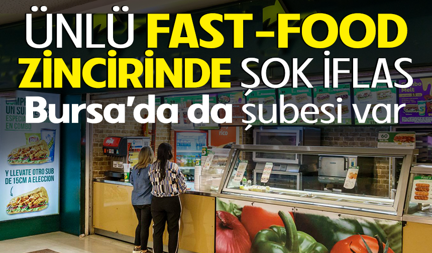 Metro istasyonlarında ünlenen yiyecek zinciri iflasın eşiğinde