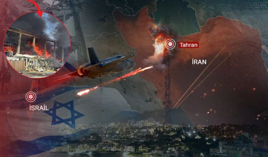 İran’dan İsrail’e ağır darbe: Mossad merkezi alev alev yanıyor