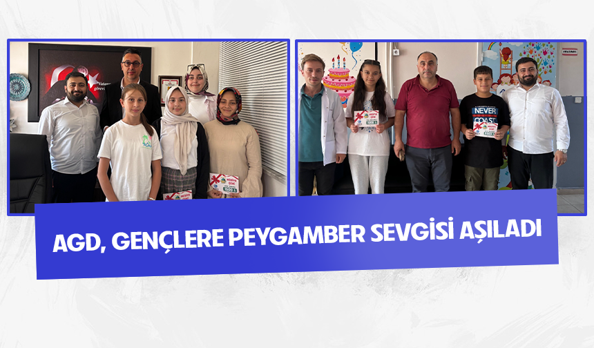 AGD, GENÇLERE PEYGAMBER SEVGİSİ AŞILADI