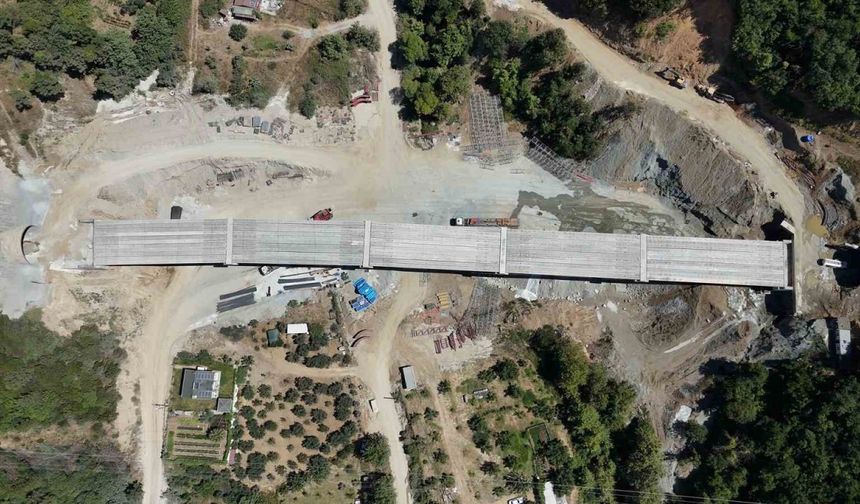 Esenköy’de tünel ve viyadük çalışmaları devam ediyor