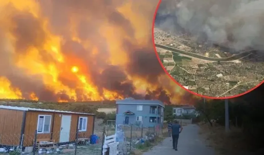 Tekirdağ ve Çanakkale'de korkutan orman yangını!