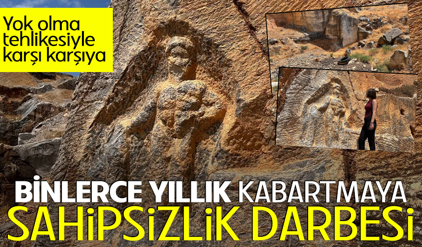 Bursa'da 2000 yıllık Herkül kabartması sahipsizlikten yok oluyor