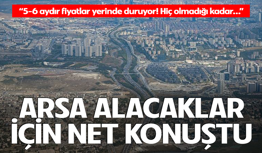 Arsa alacaklar dikkat!