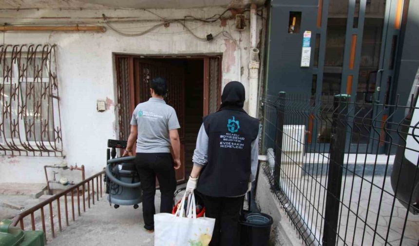 Büyükşehir’den 7 ayda 2 bin 288 ev temizliği hizmeti