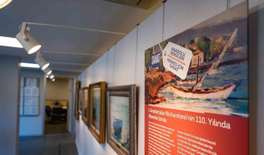 İş Sanat Anadolu Sergileri Gelibolu yapıldı