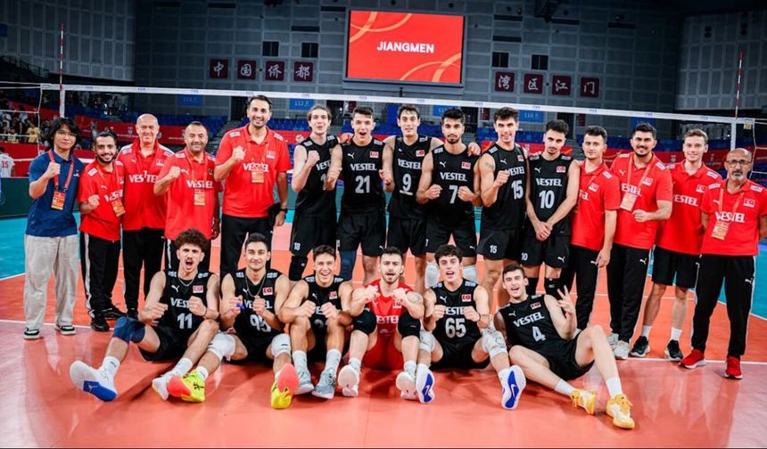 U21 Erkekler Dünya Şampiyonası: Türkiye: 3 - Fas: 0