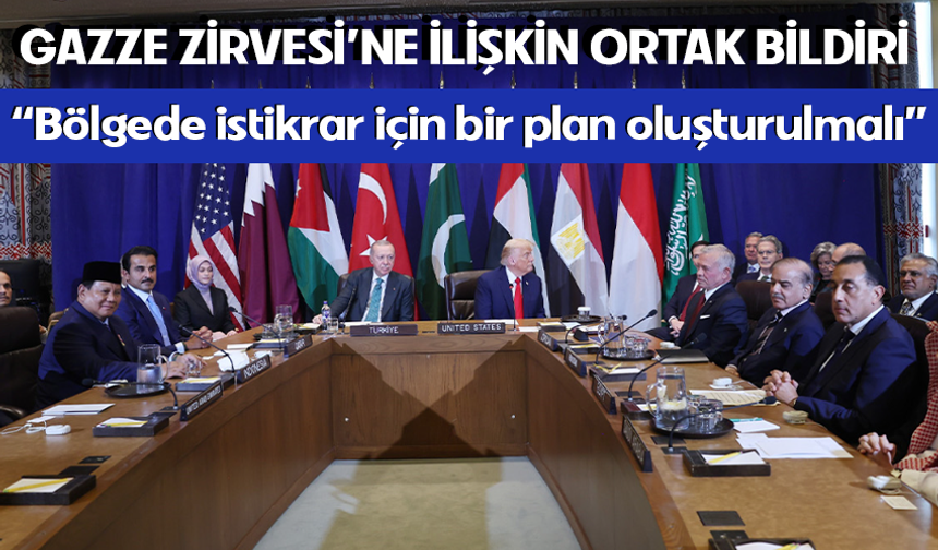 ABD, Arap Ligi ve İİT'den Gazze Zirvesi'ne ilişkin ortak bildiri!