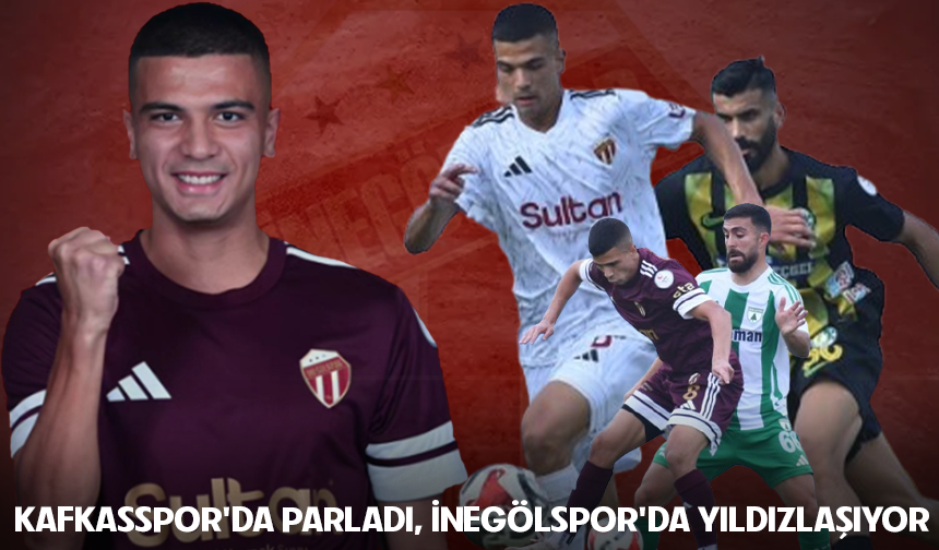 Kafkasspor'da parladı, İnegölspor'da yıldızlaşıyor