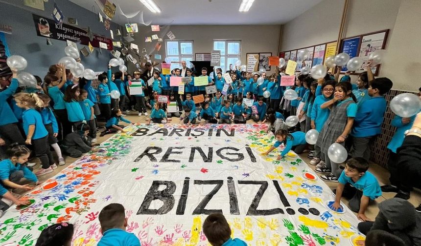 Keşan’daki okullarda Filistin’de yaşanan insanlık dramına dikkat çekildi