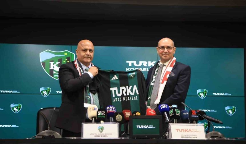 Kocaelispor, ’Turka’ ile sponsorluk imzaladı