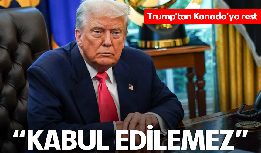 ABD Başkanı Trump: "Kanada ile yapılan tüm ticaret müzakereleri sonlandırılmıştır"